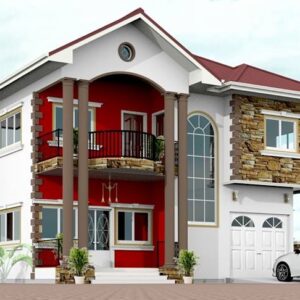 8 Bedrooms Storey Building with 1st floor and ground floor plan (2)