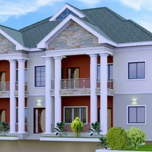 2 Bedrooms Double Flat Storey Building With First and Ground Floor Plan (6)