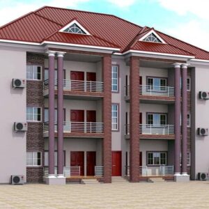 2 Bedrooms Double Flat Storey Building With First and Ground Floor Plan (11)