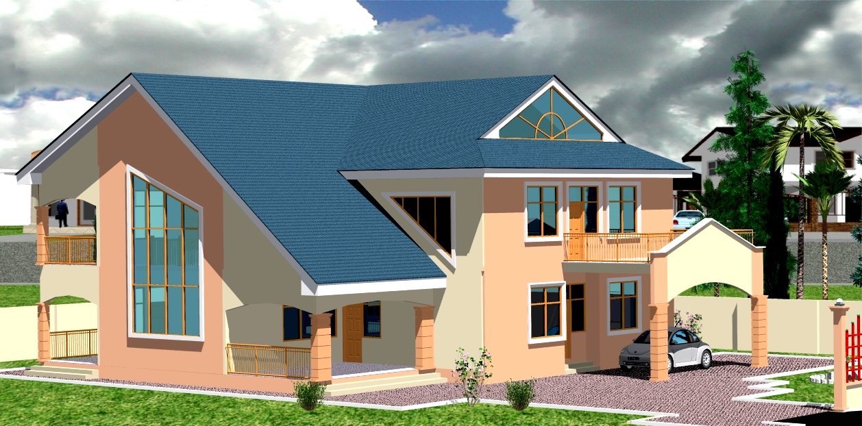 7 Bedrooms Storey Building With Ground and First Floor Plan (1)