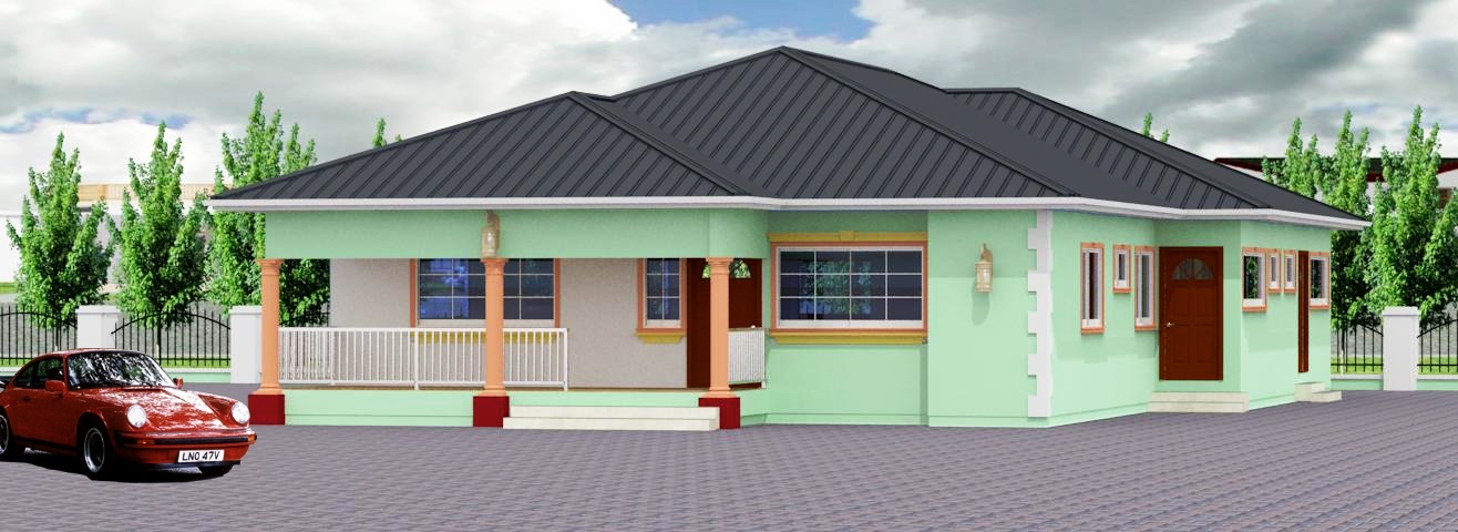 4 Bedrooms Single With GROUND FLOOR PLAN (2)