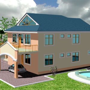 7 Bedrooms Storey Building With Ground and First Floor Plan (1)