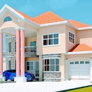 7 Bedrooms Storey Building With Ground and First Floor Plan (2)