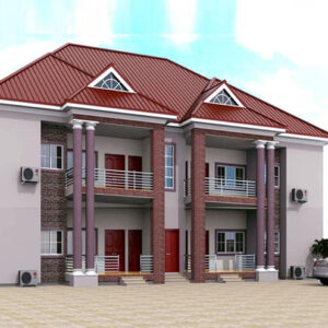 2 Bedrooms Double Flat Storey Building With First and Ground Floor Plan (12)