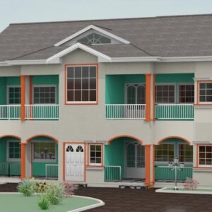 2 Bedroom Storey Duplex Apartment Design (20.85 m × 14.25 m)