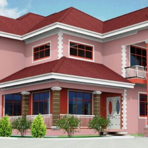 8 Bedrooms Storey Building with 1st floor and ground floor plan (1)