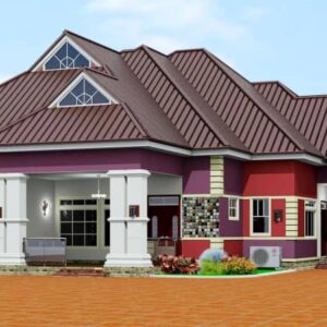 5 Bedrooms Single With Garage – Ground Floor Plan