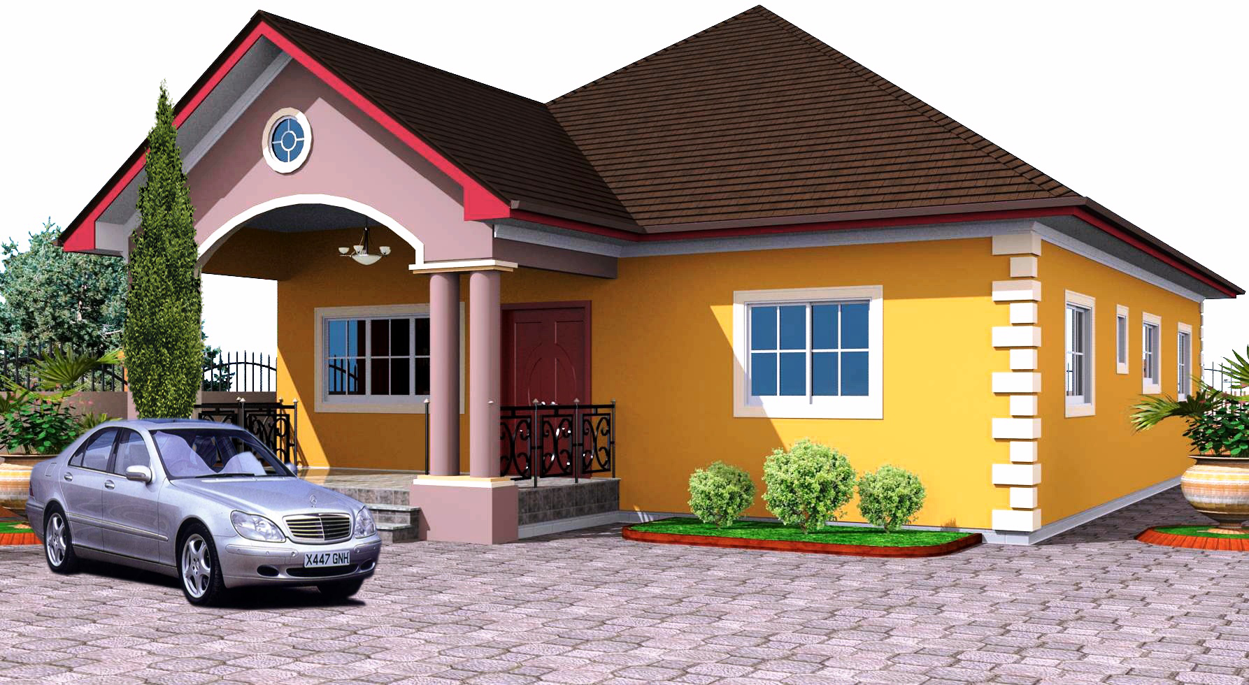 2 Bedroom Single Building with Ground Floor Plan (2)