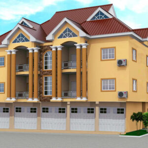 2 Bedrooms Double Flat Storey Building With First and Ground Floor Plan (10)