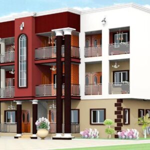 2 Bedrooms Double Flat Storey Building With First and Ground Floor Plan (13)