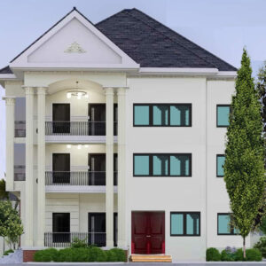 2 BEDROOMS STOREY APARTMENT with first floor and ground floor plan (2)