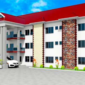 Hotel with Ground, First and Second Floor Plan (2)