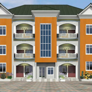 2 Bedrooms Double Flat Storey Building With First and Ground Floor Plan (4)