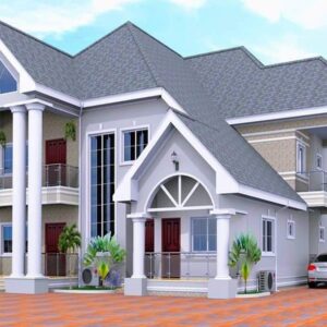 7 Bedrooms Storey Building With Ground and First Floor Plan (3)